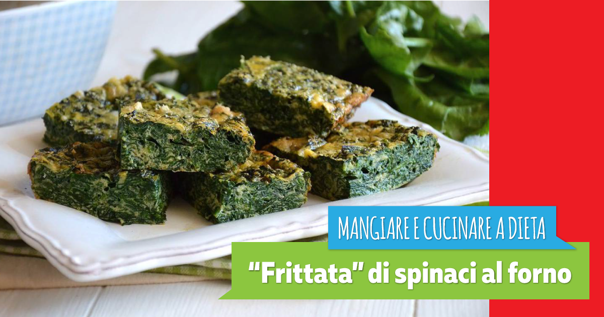 "Frittata" di spinaci al forno
